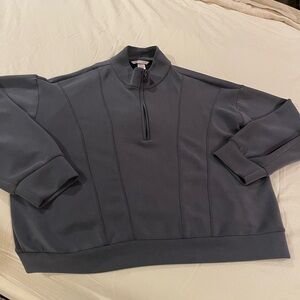 Victoria's Secret women’s navy half zip athletic